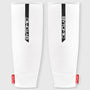White/Black Bytomic Red Label Elasticated Shin Guards