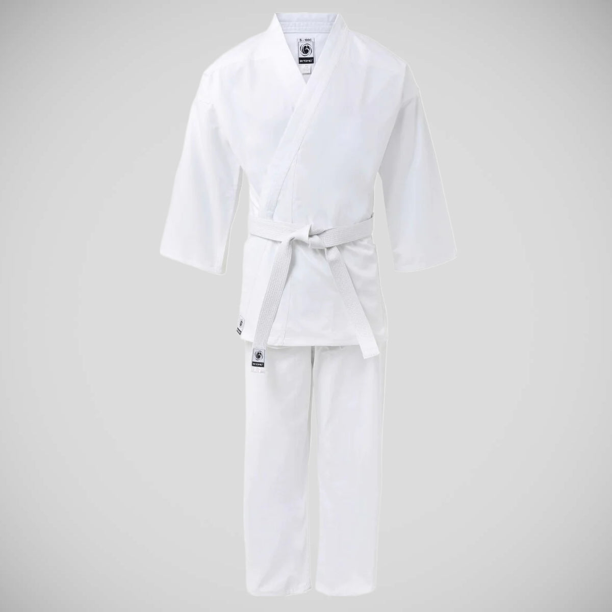 White Bytomic Adult 100% Cotton Student Karate Uniform