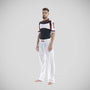 White/White Top Ten Adult Classic Kickboxing Pants