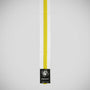 White/Yellow Bytomic Striped Polycotton Martial Arts Belt Pack of 10