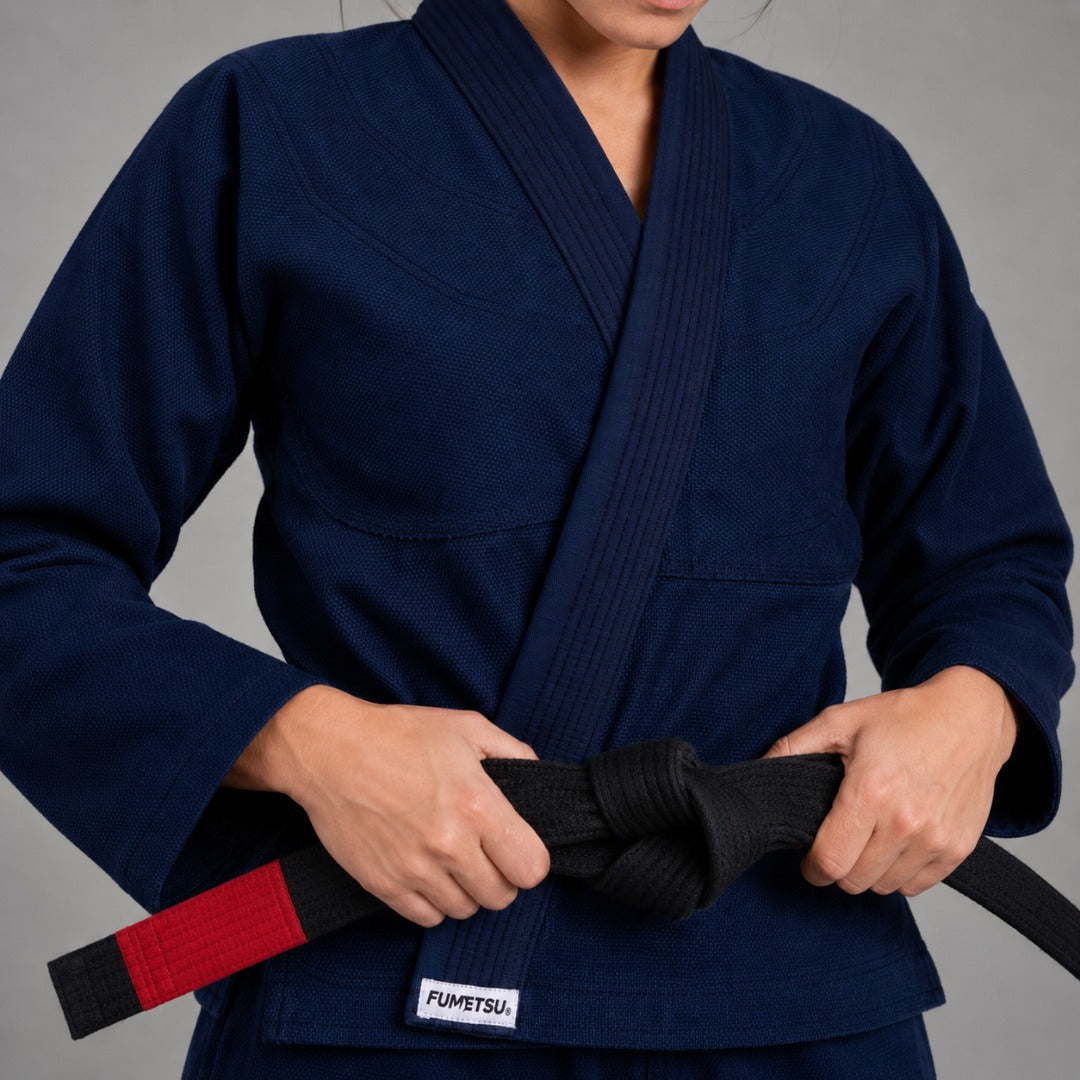 Navy Fumetsu Womens Ghost V-Lite BJJ Gi