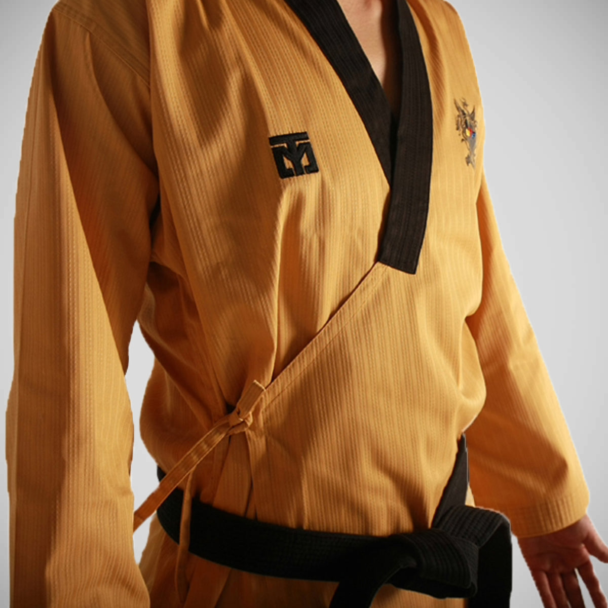 Yellow Mooto Taebek Poomsae High Dan Uniform