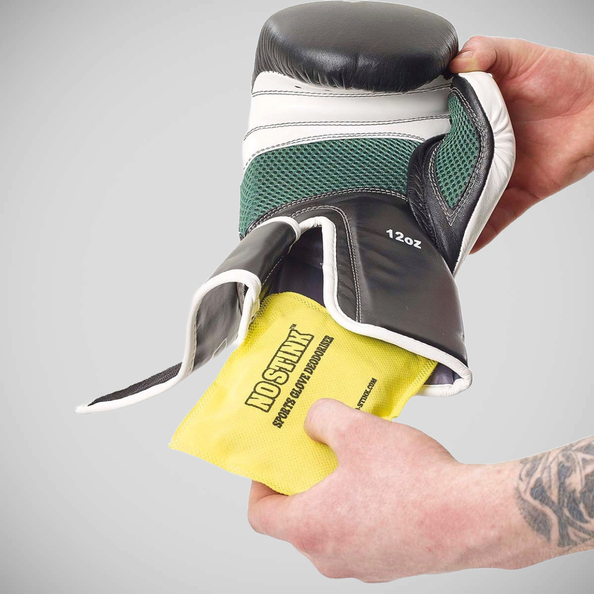 Yellow No Stink Sports Glove Deodouriser
