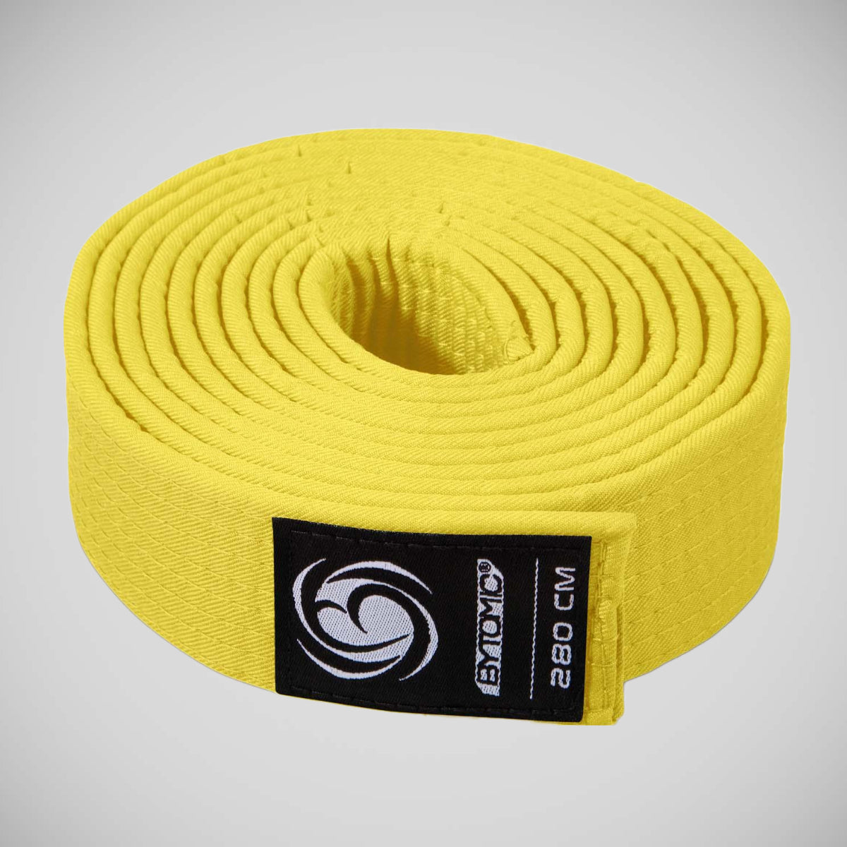Yellow Bytomic Plain Polycotton Martial Arts Belt Pack of 10