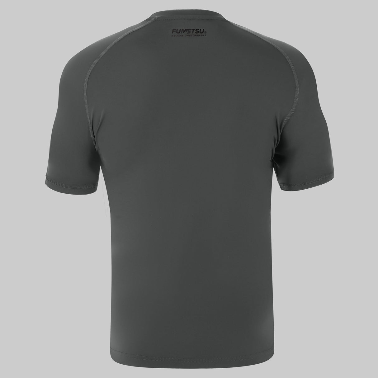 Fumetsu Origins Short Sleeve Rash Guard Grey