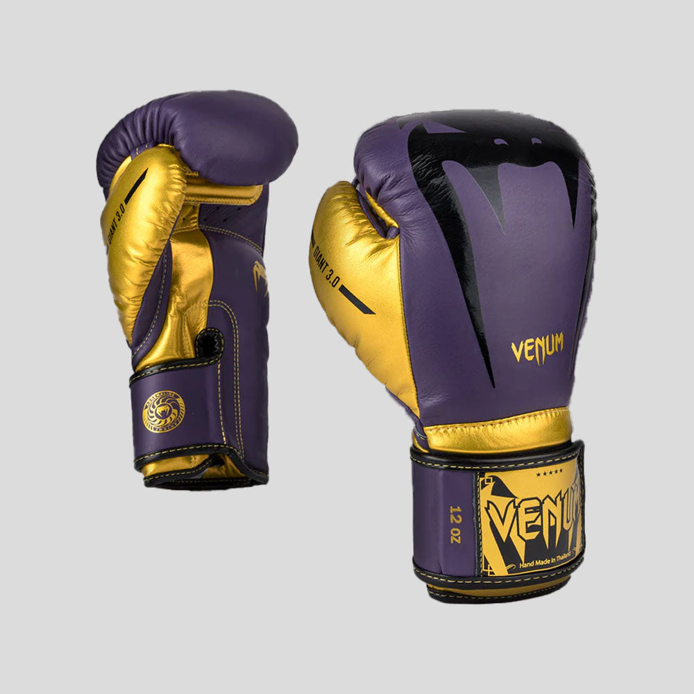 Venum Giant 3.0 Boxing Gloves Dark Purple/Gold