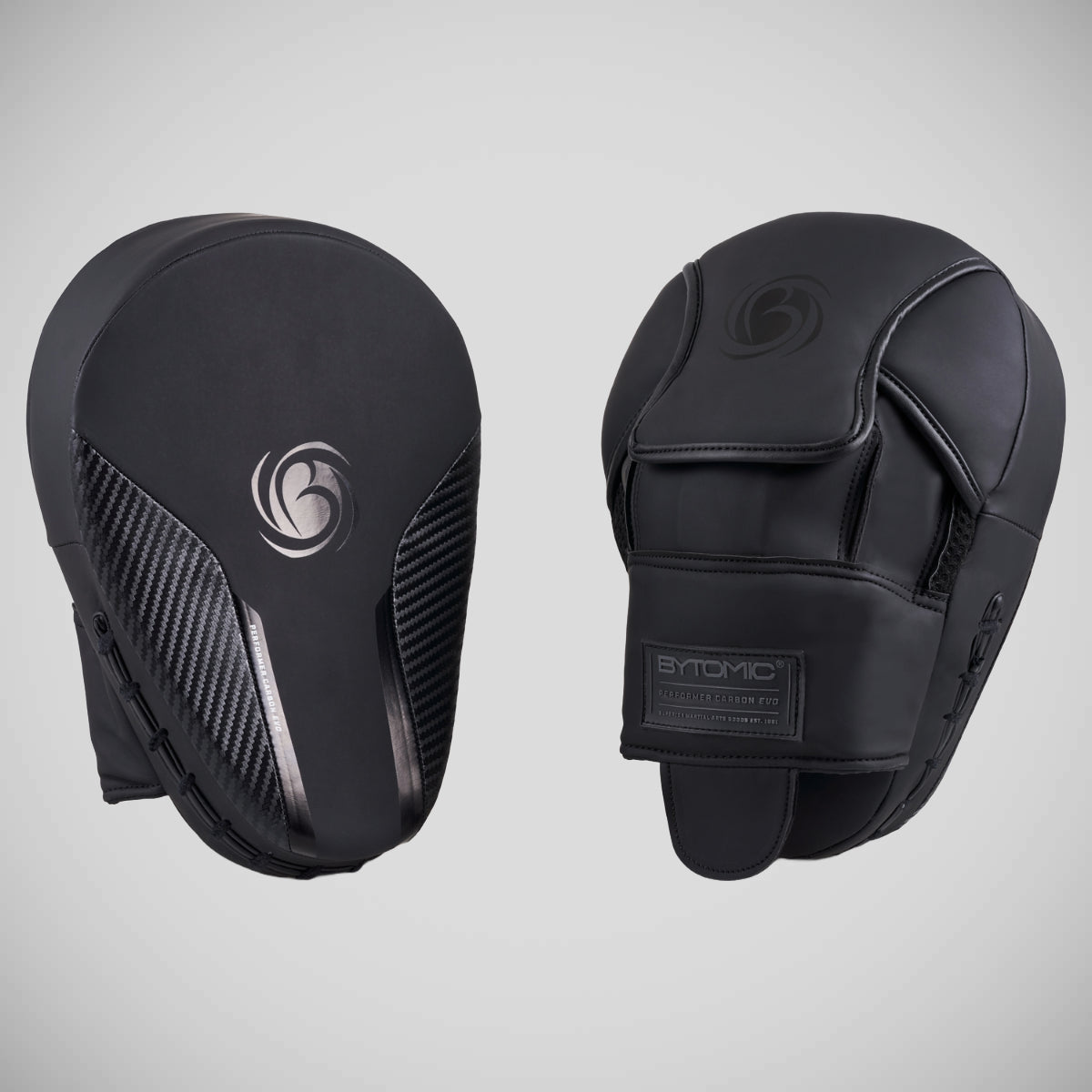 Black/Black Bytomic Performer Carbon Evo Focus Pads