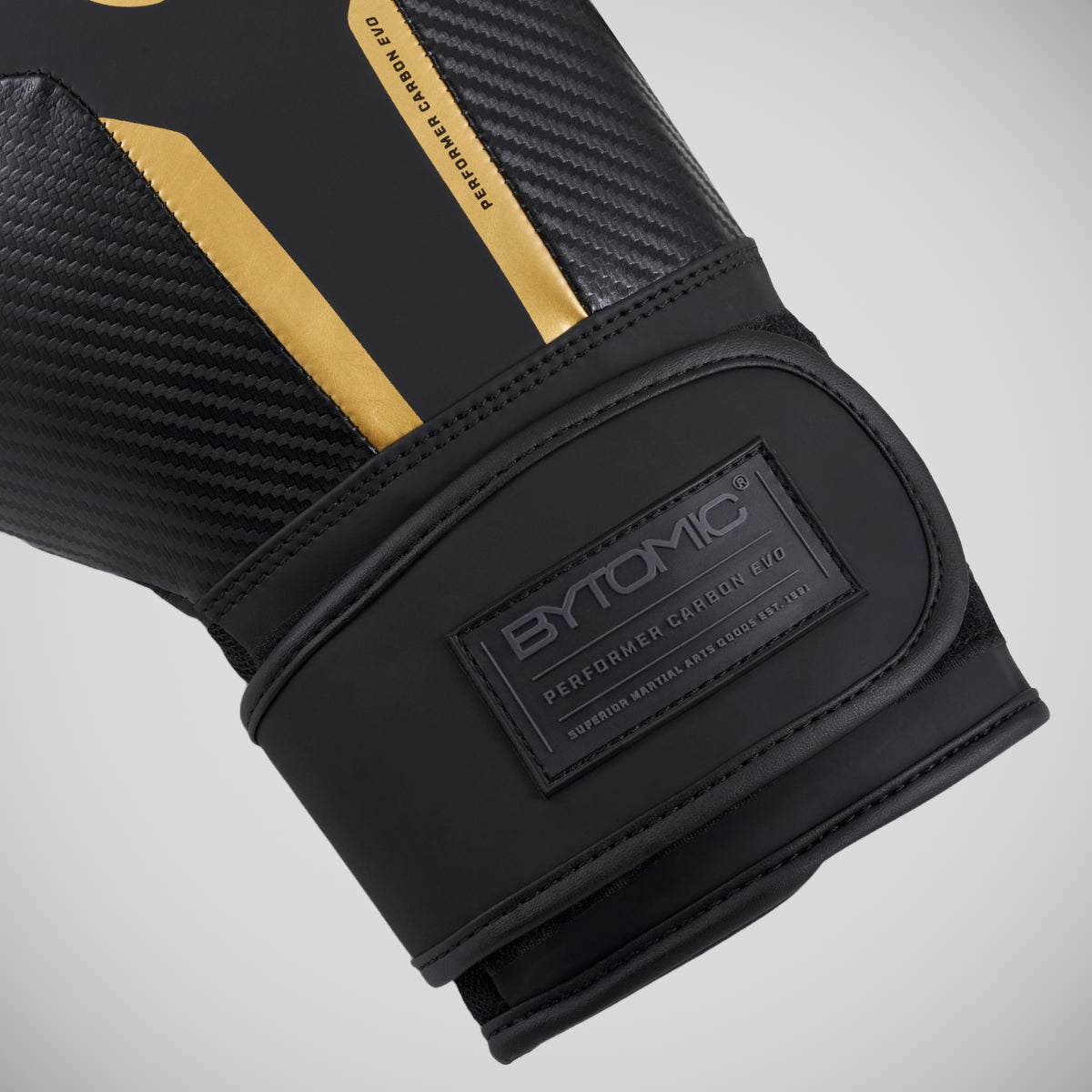 Black/Gold Bytomic Performer Carbon Evo Boxing Gloves