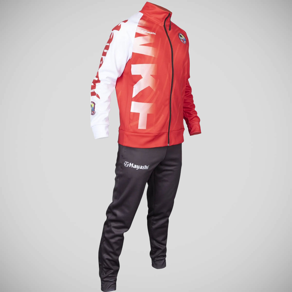 Black/Red Hayashi WKF Drift Tracksuit
