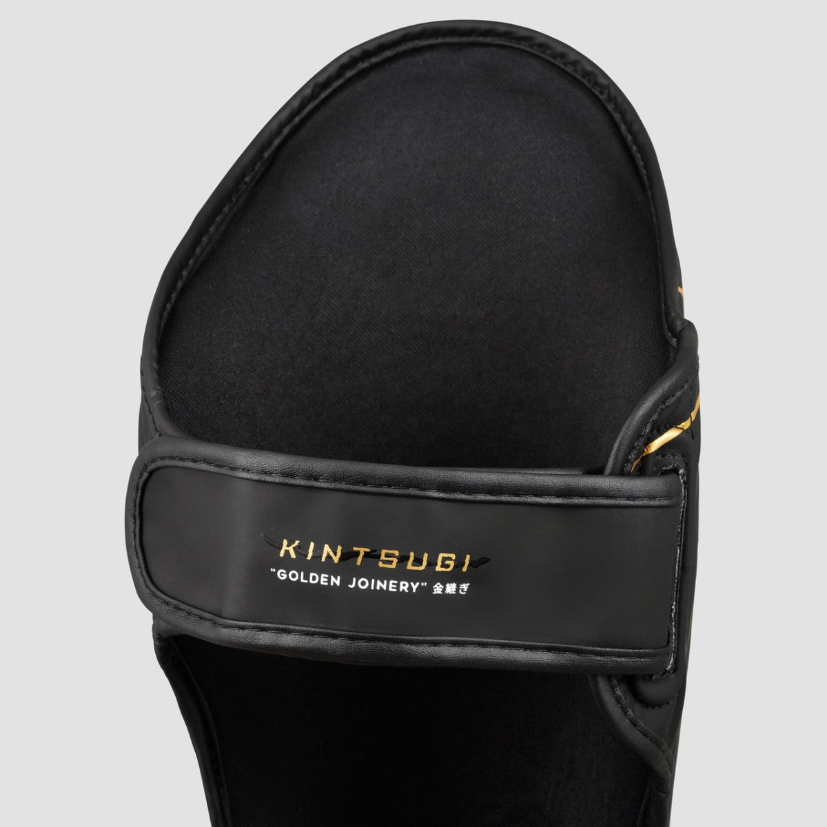 Black/Gold Fumetsu Kintsugi Shin-Instep Guards