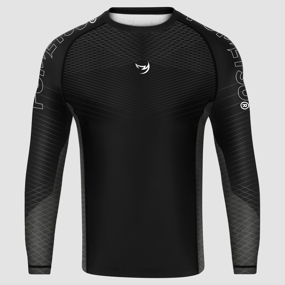 Black/Black Fumetsu Competitor MK2 Long Sleeve Rash Guard