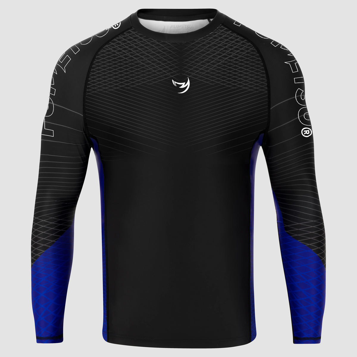 Black/Blue Fumetsu Competitor MK2 Long Sleeve Rash Guard