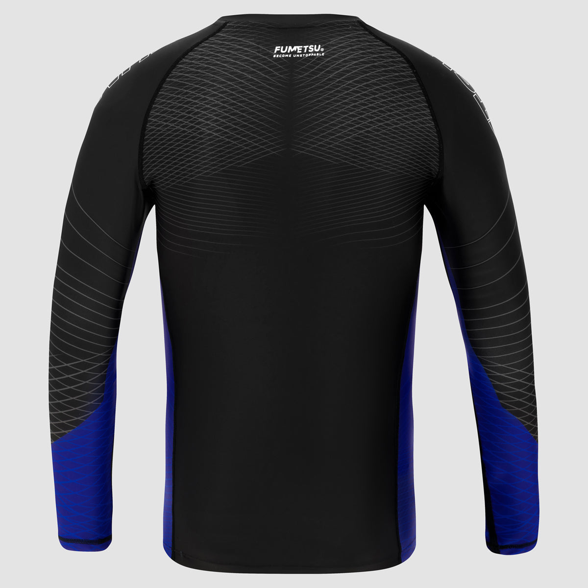 Black/Blue Fumetsu Competitor MK2 Long Sleeve Rash Guard