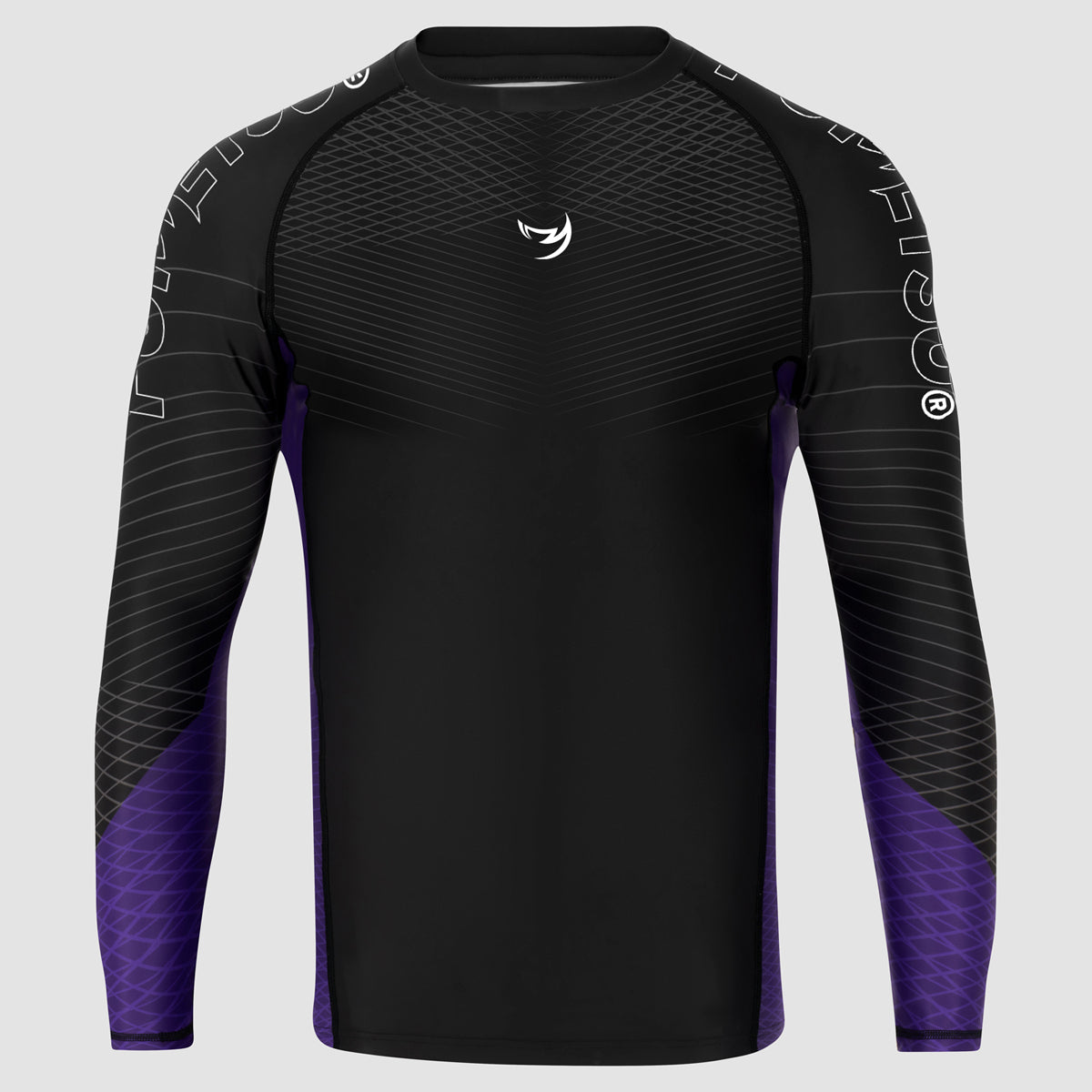 Black/Purple Fumetsu Competitor MK2 Long Sleeve Rash Guard