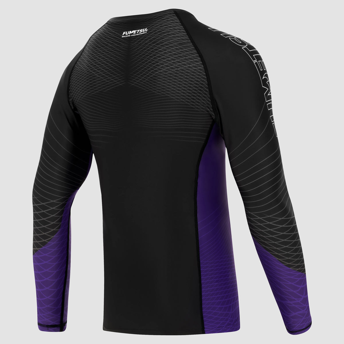 Black/Purple Fumetsu Competitor MK2 Long Sleeve Rash Guard