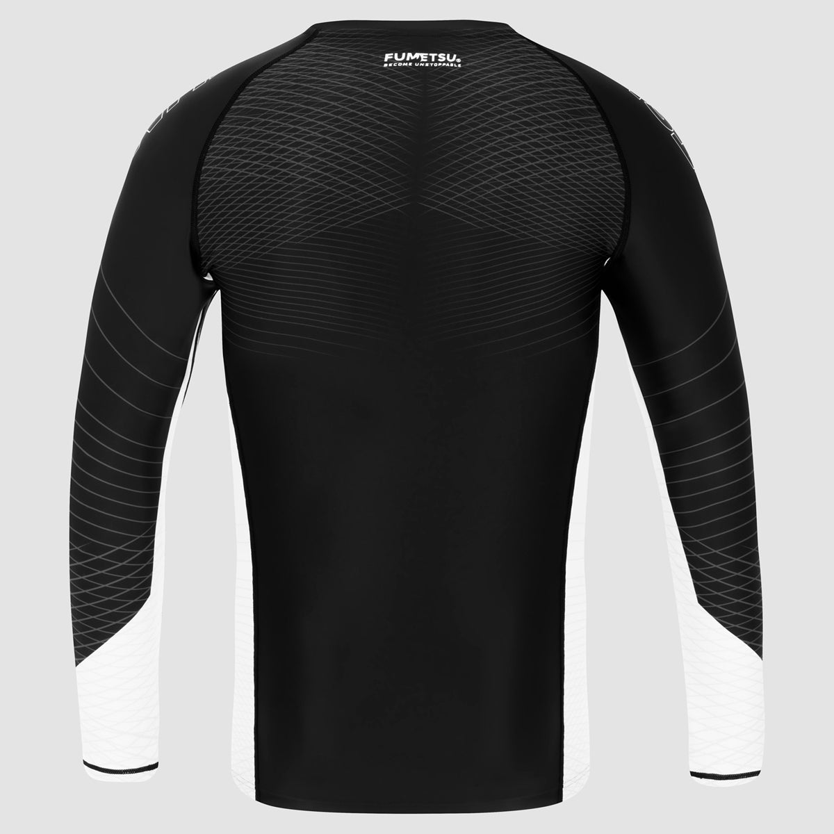 Black/White Fumetsu Competitor MK2 Long Sleeve Rash Guard