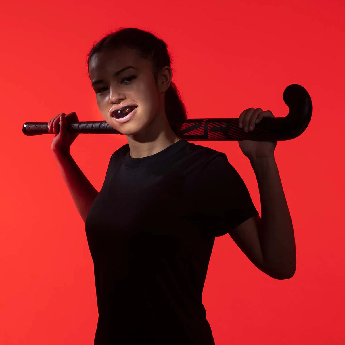 Opro Bronze Self-Fit Mouth Guard Black