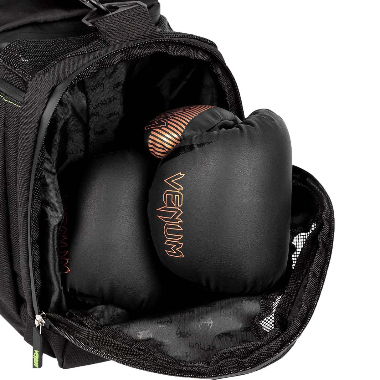 Venum Stripes Sports Bag Black