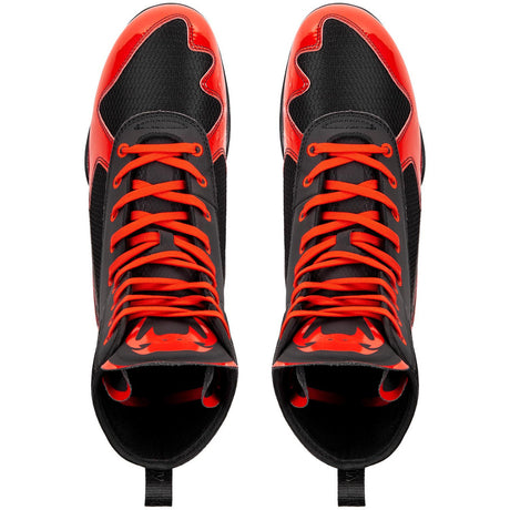 Venum Elite Boxing Shoes Black/Red