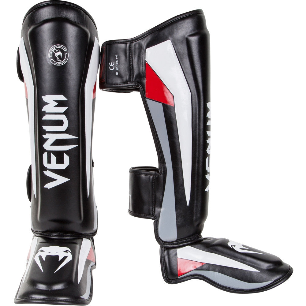 Venum Elite Shin Guards Black