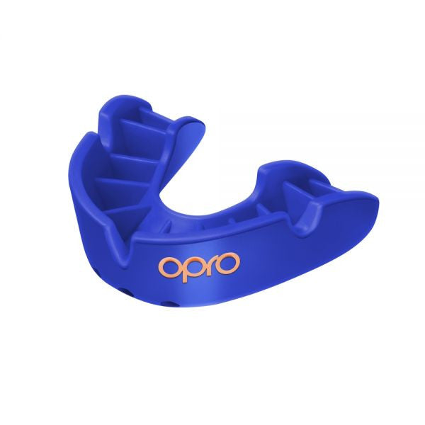 Opro Bronze Gen 4 Mouth Guard Blue