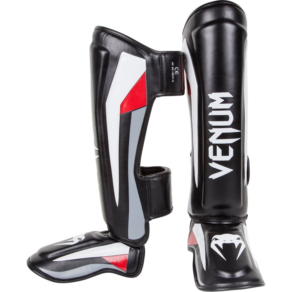 Venum Elite Shin Guards Black