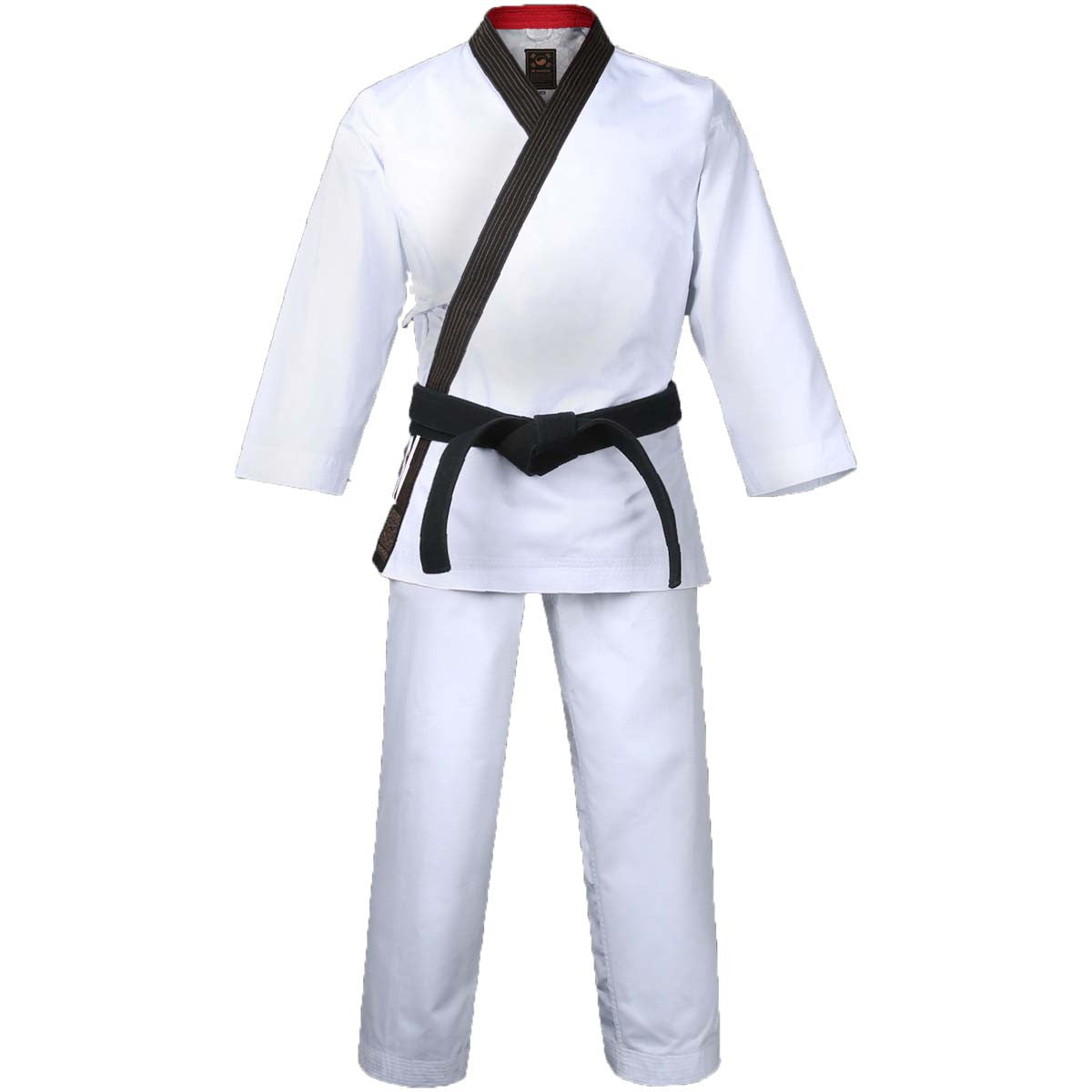 Mooto Grand Master Geum Gang Uniform White with Black Neck