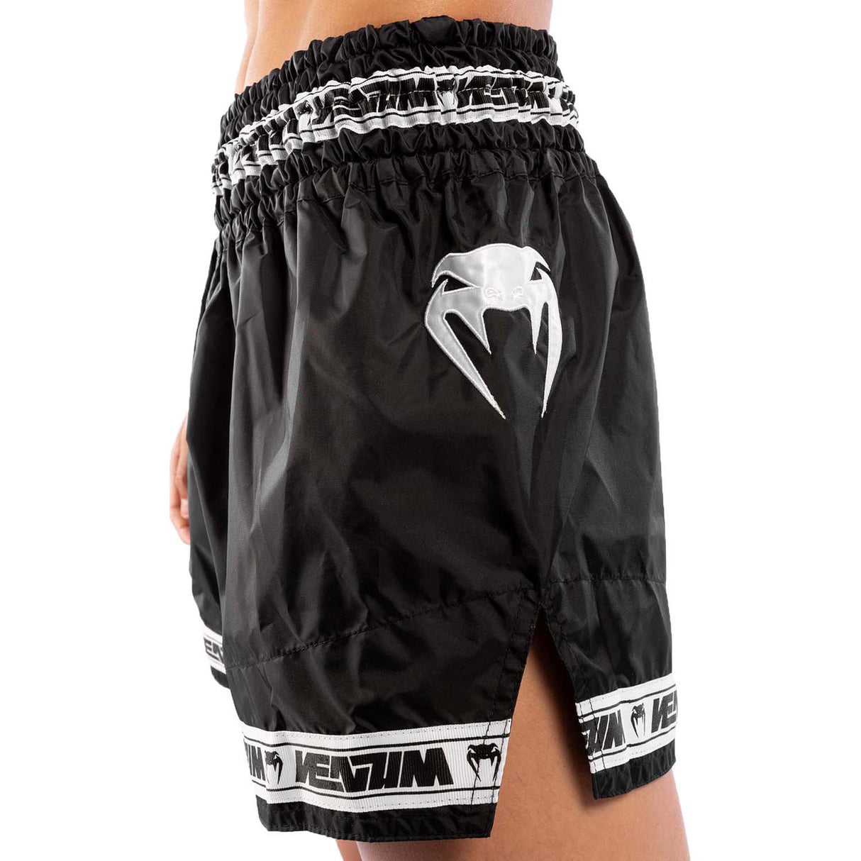 Venum Parachute Muay Thai Shorts Black-White