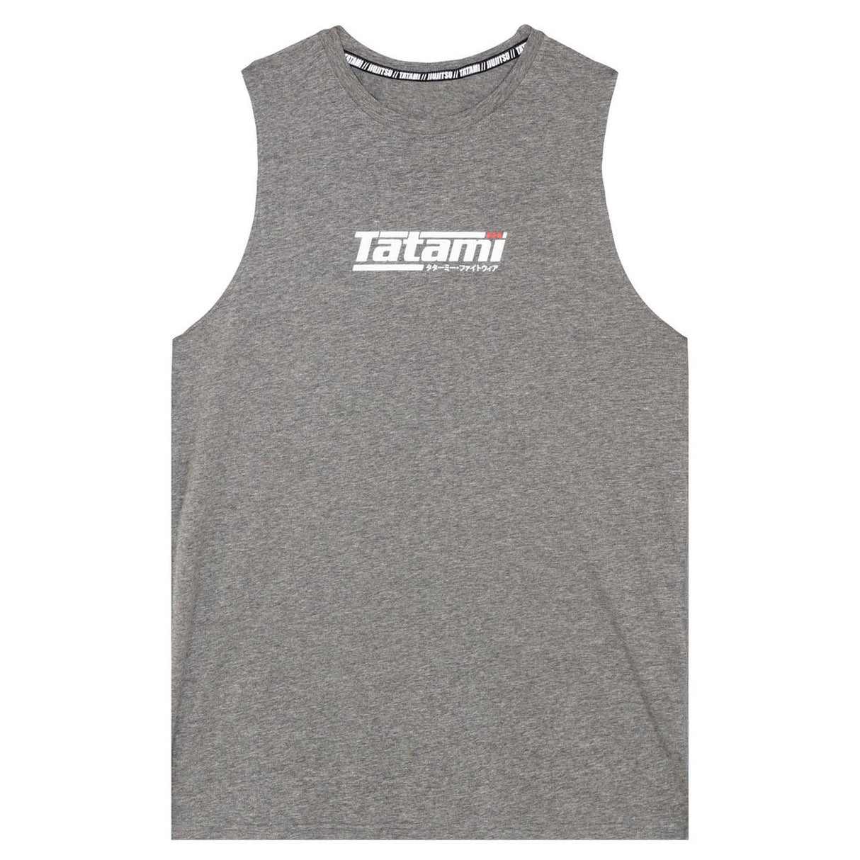 Tatami Logo Tank Top Charcoal