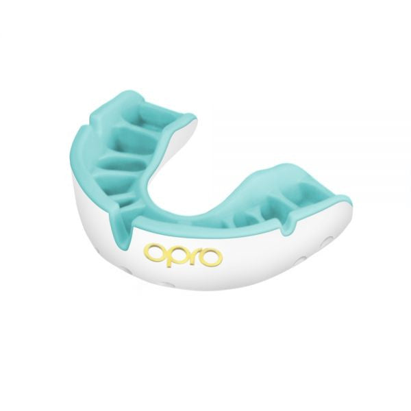 Opro Junior Gold Gen 4 Mouth Guard White-Mint