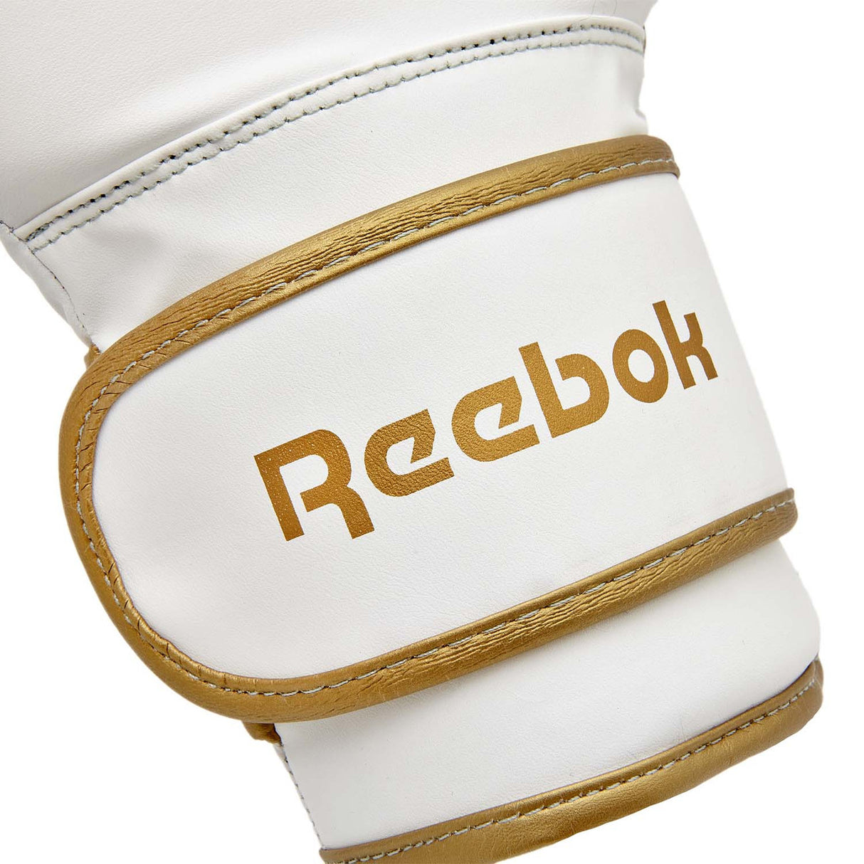 Reebok Boxing Gloves White-Gold