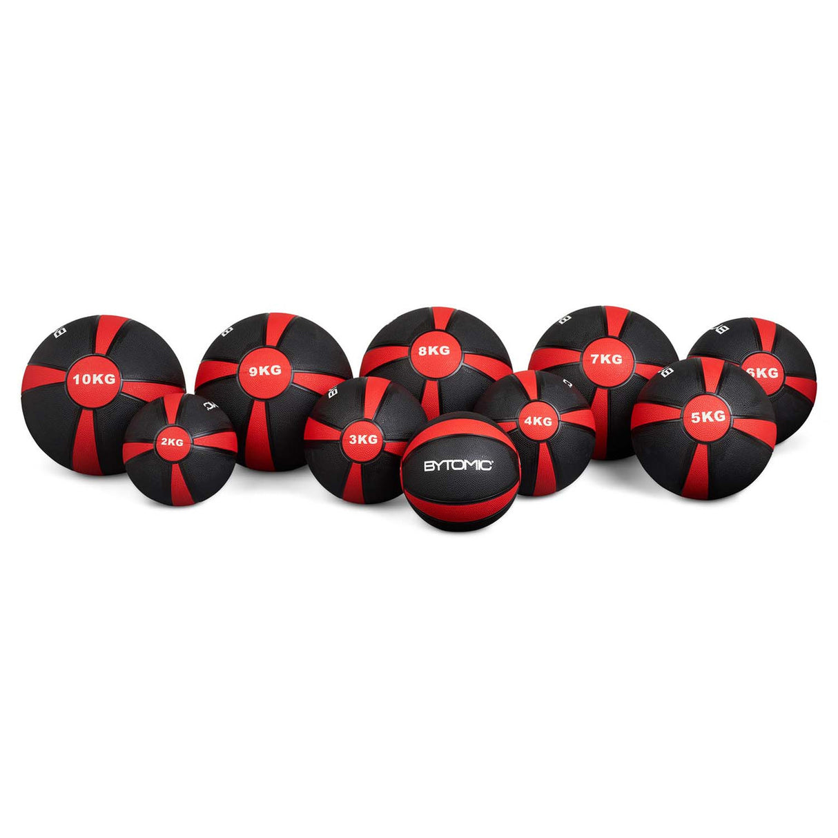 Bytomic 7kg Rubber Medicine Ball