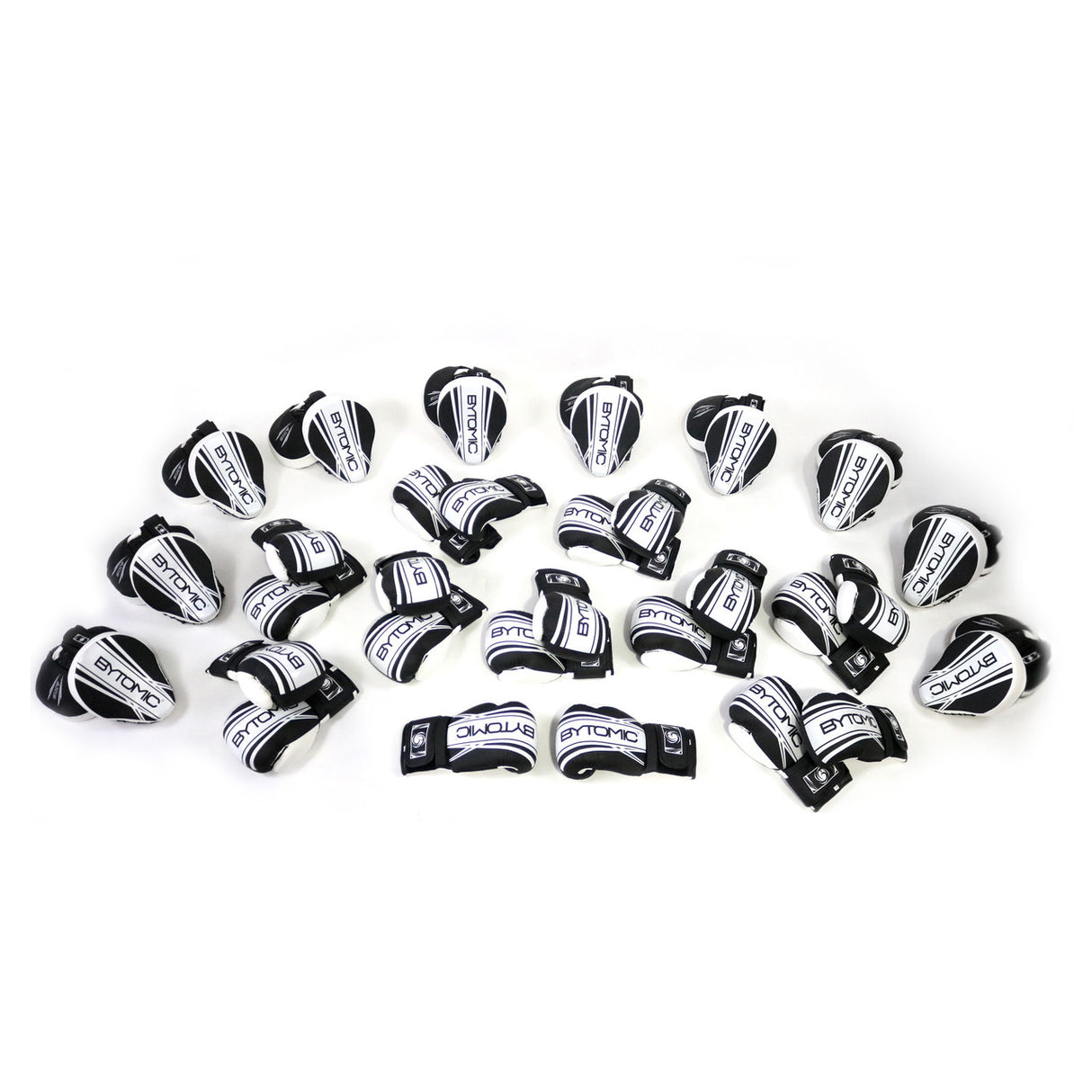 Bytomic Axis V2 Focus Mitt and Boxing Glove Pack Black-White