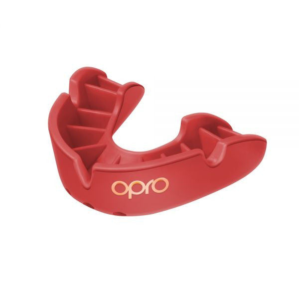 Opro Bronze Gen 4 Mouth Guard Red