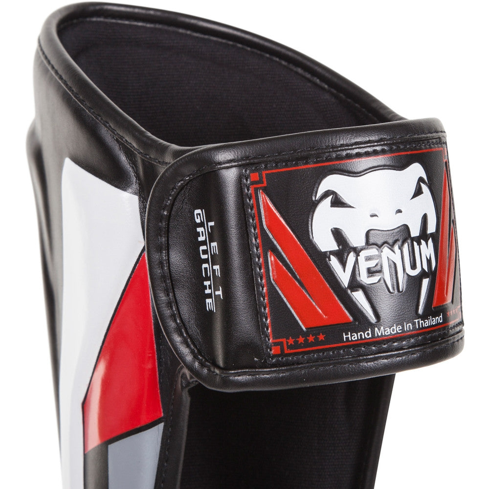 Venum Elite Shin Guards Black