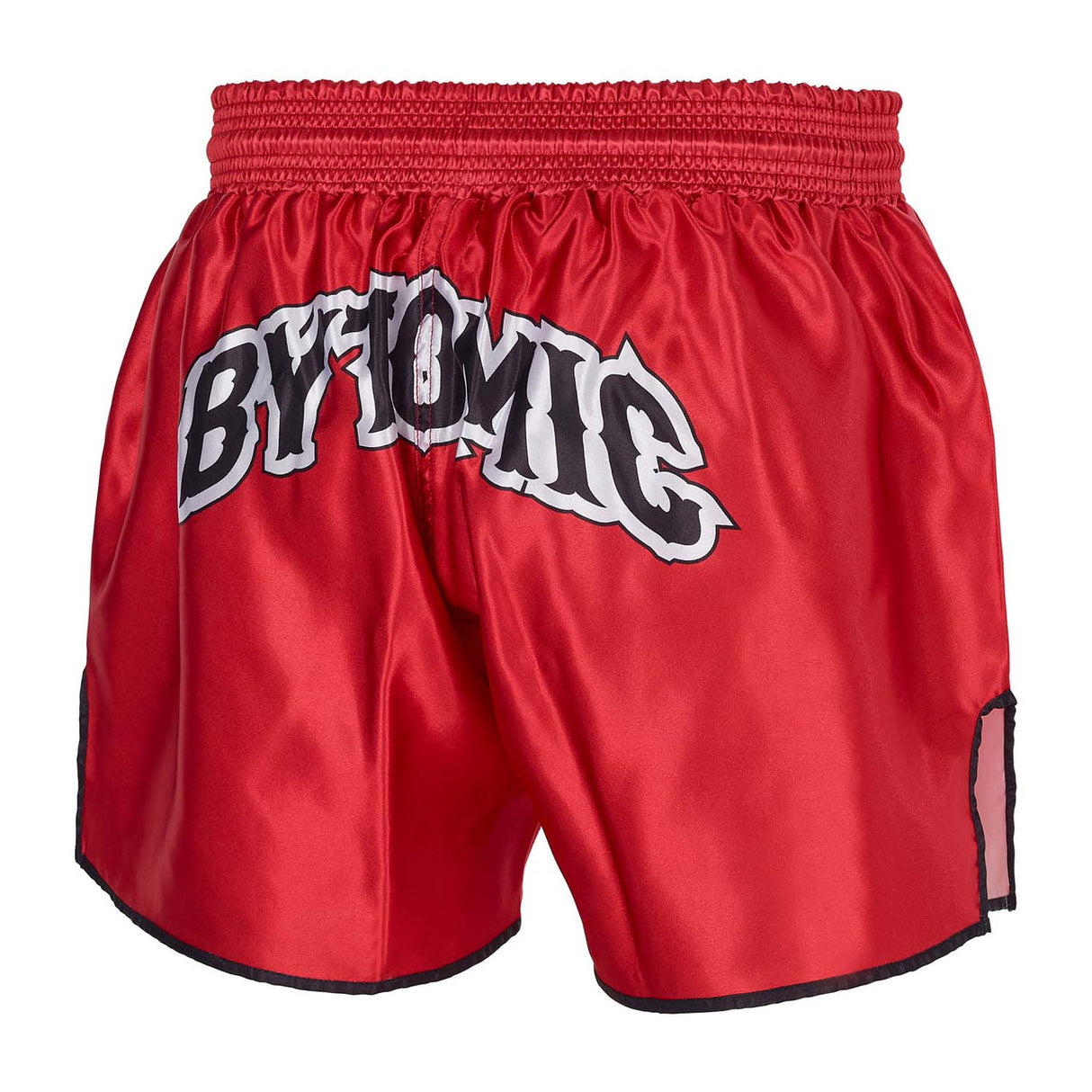 Red/Black/White Bytomic Twin Tiger Muay Thai Shorts