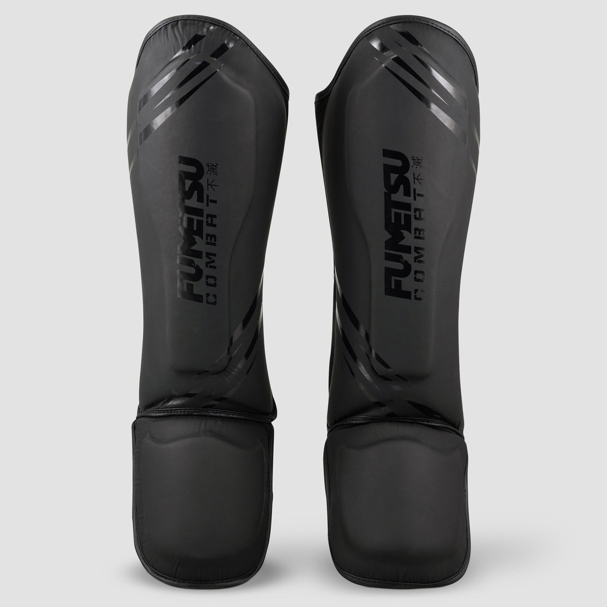 Fumetsu Shield Shin-Instep Guards Black-Black