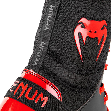 Venum Elite Boxing Shoes Black/Red