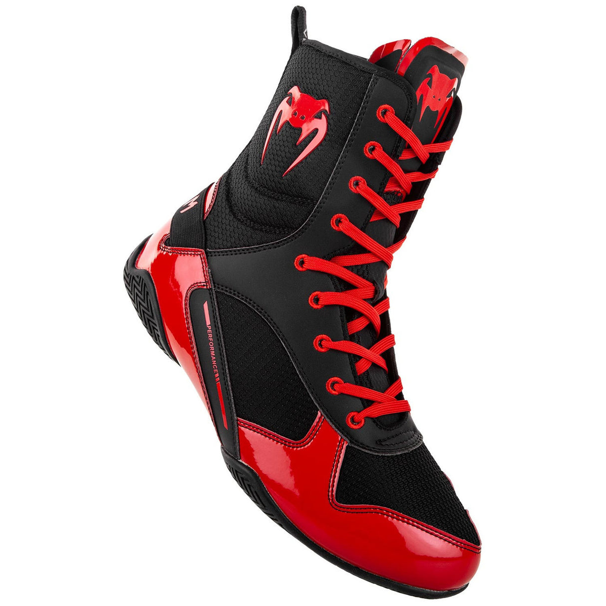 Venum Elite Boxing Shoes Black/Red
