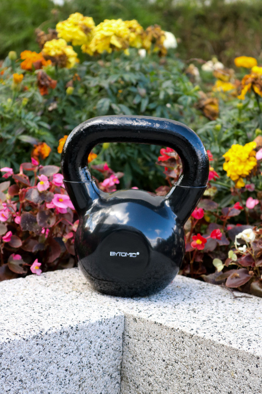 Bytomic Rubber Coated 14kg Kettlebell