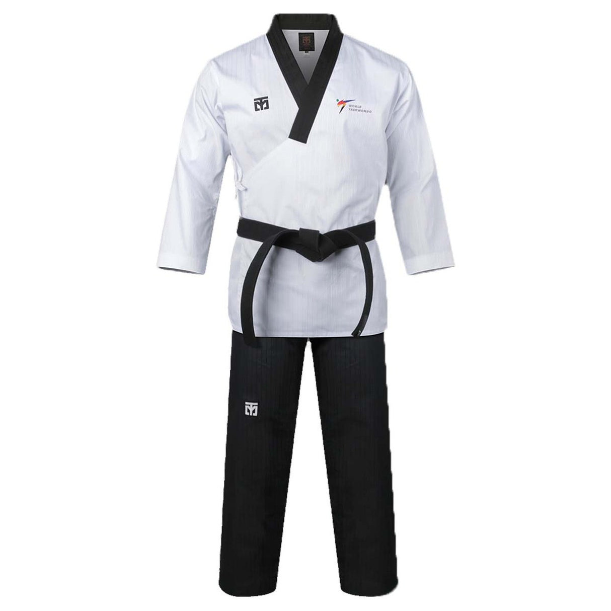 Mooto Taebek WT Poomsae Dan Uniform - White-Black