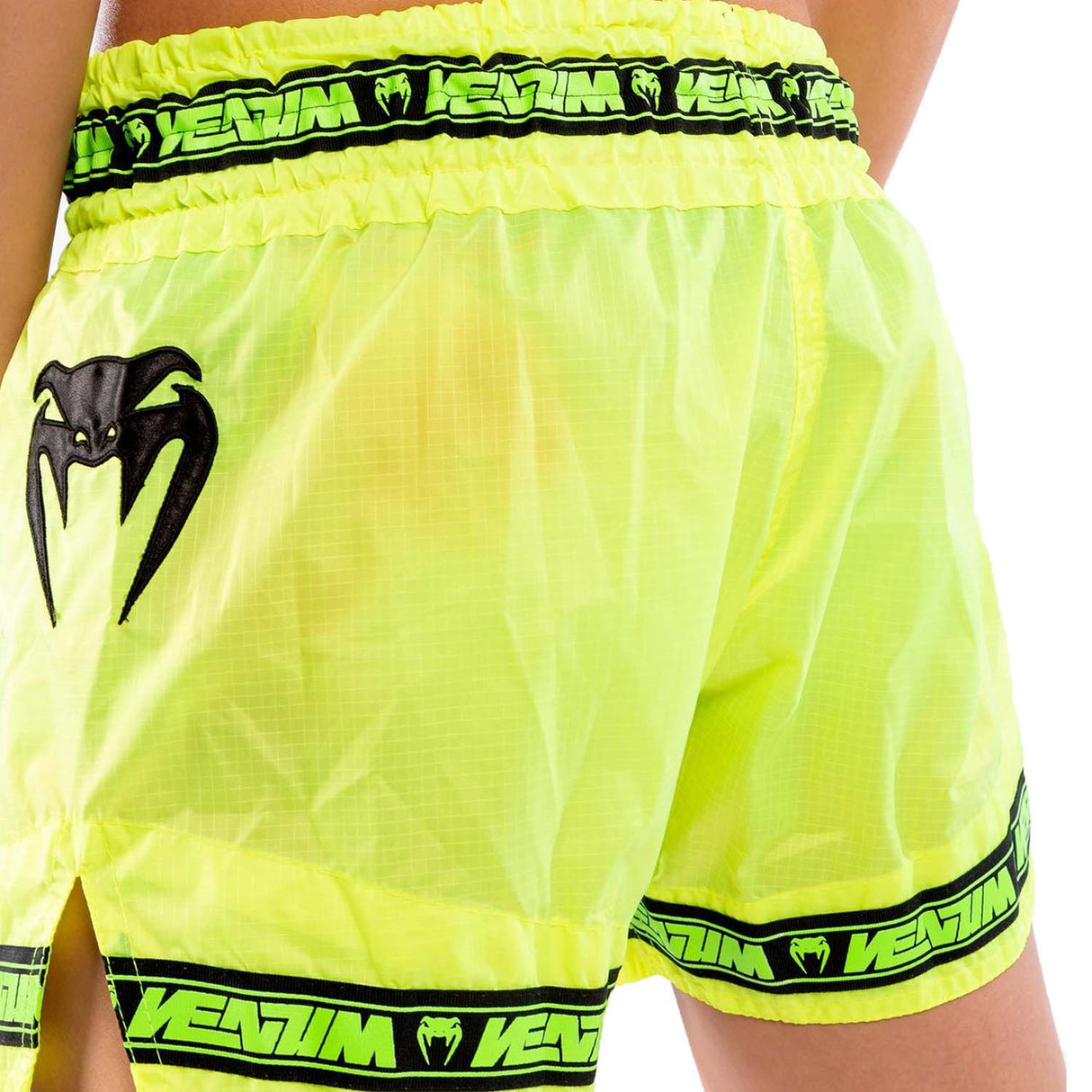 Venum Parachute Muay Thai Shorts Fluo Yellow