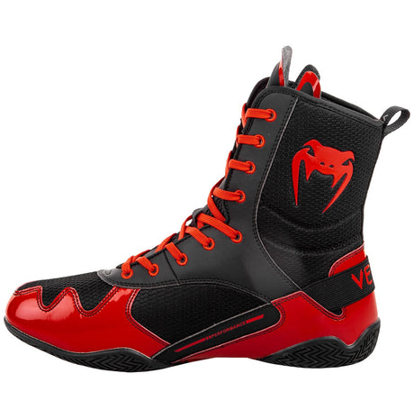 Venum Elite Boxing Shoes Black/Red