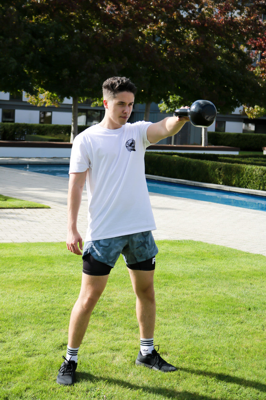 Bytomic Rubber Coated 22kg Kettlebell