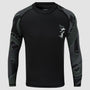 Black/Khaki Fumetsu Anaconda Womens Long Sleeve Rash Guard
