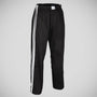 Black/White Bytomic Adult Double Stripe Contact Pants