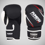 Black/White Fumetsu Shield Kids Boxing Gloves
