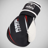 Black/White Fumetsu Shield Kids Boxing Gloves
