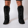 Black/Black Bytomic Axis V2 Shin Instep Guards