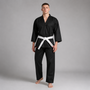 Black Bytomic Red Label V-Neck Adult Martial Arts Uniform